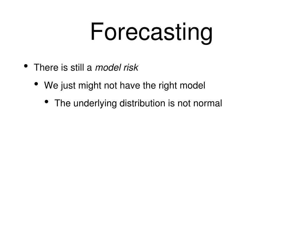 forecasting 3
