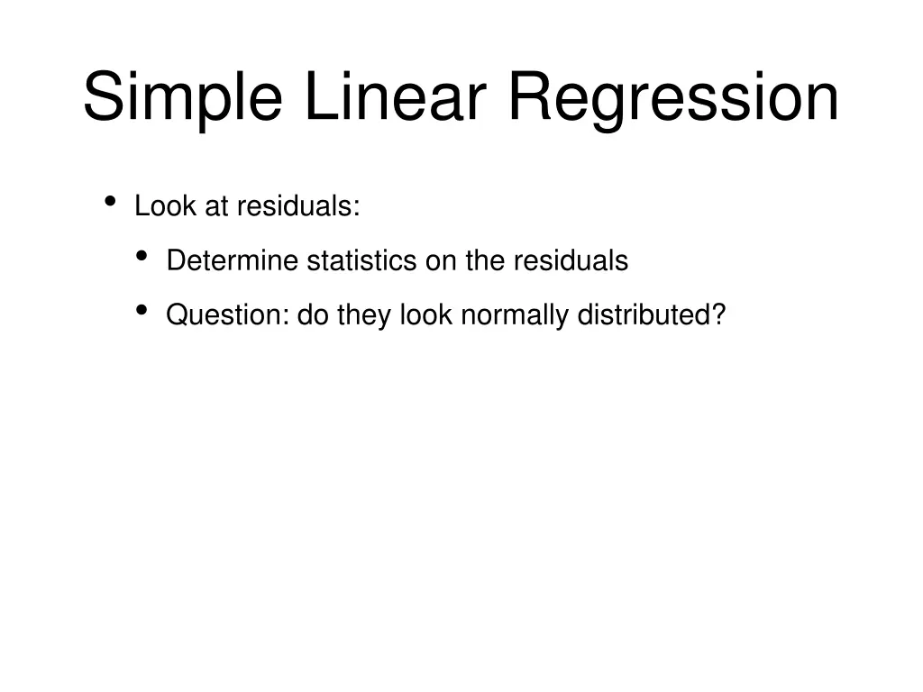simple linear regression 8