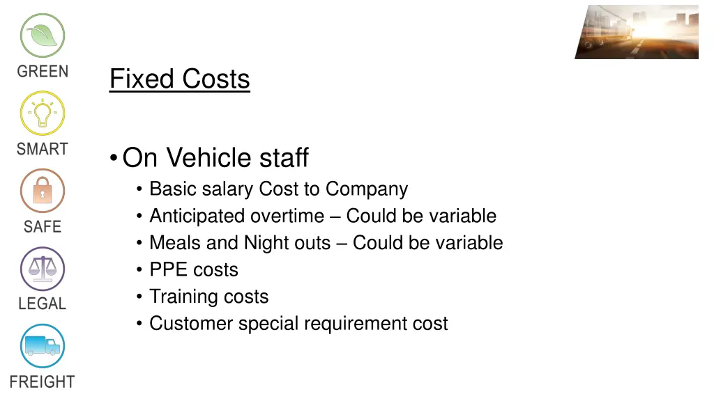 fixed costs 5
