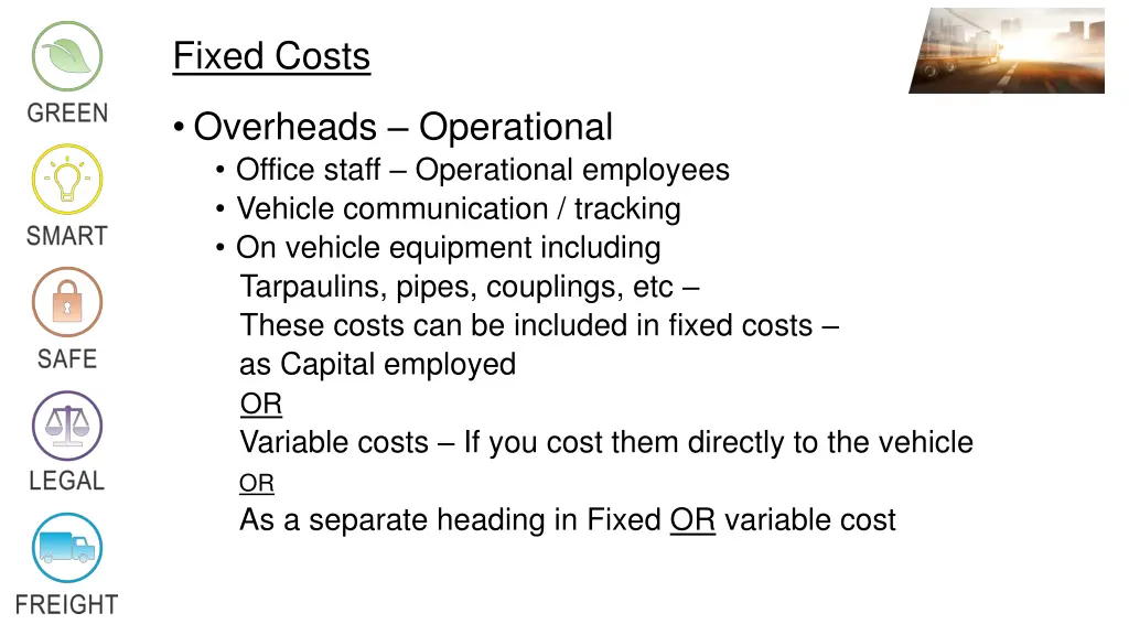 fixed costs 7