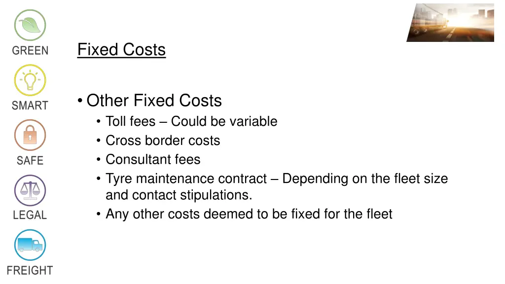 fixed costs 9