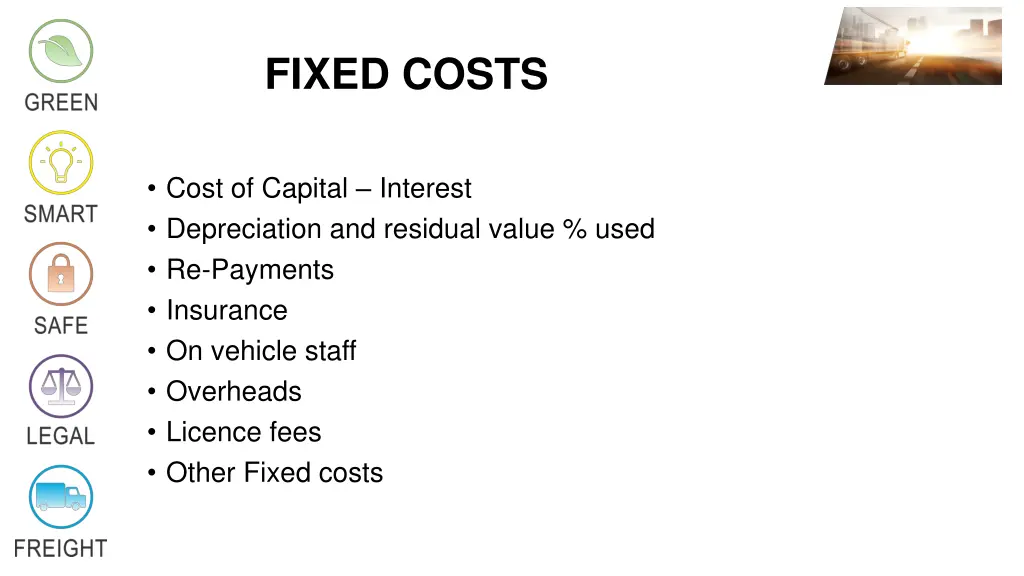 fixed costs