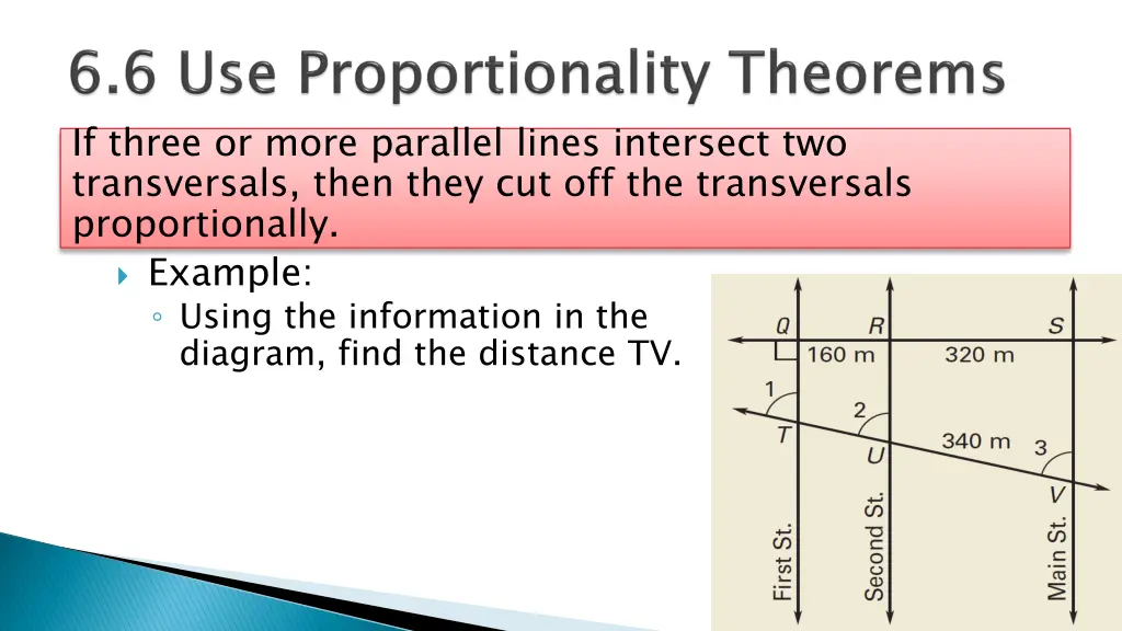 if three or more parallel lines intersect