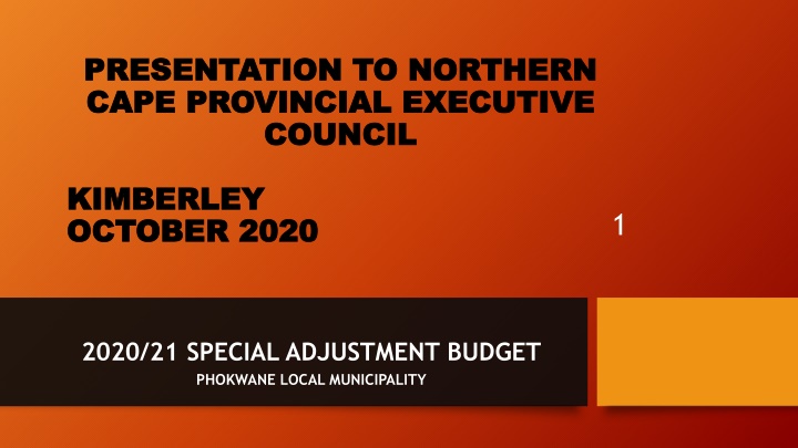 presentation to northern presentation to northern