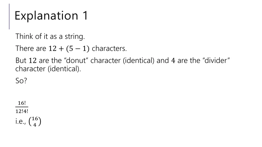 explanation 1