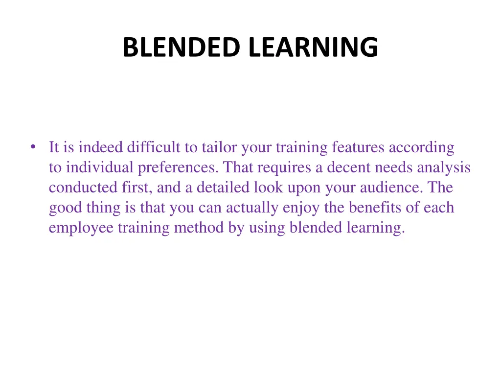 blended learning