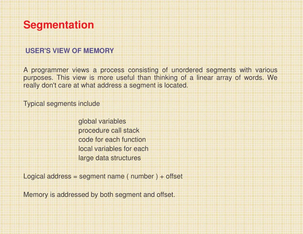 segmentation