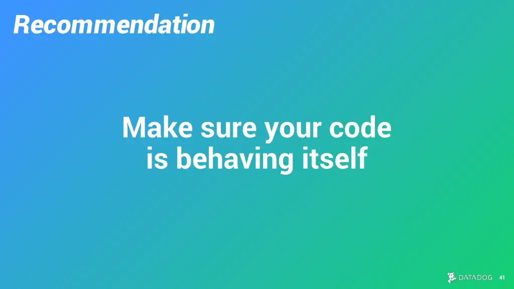 recommendation 3