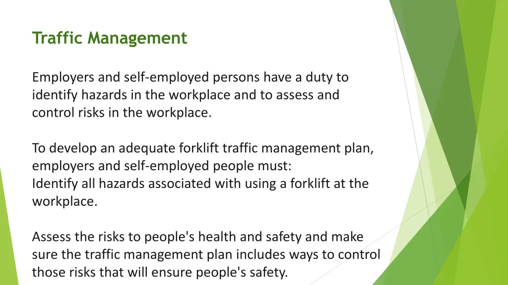 traffic management