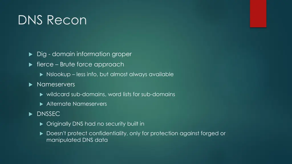 dns recon