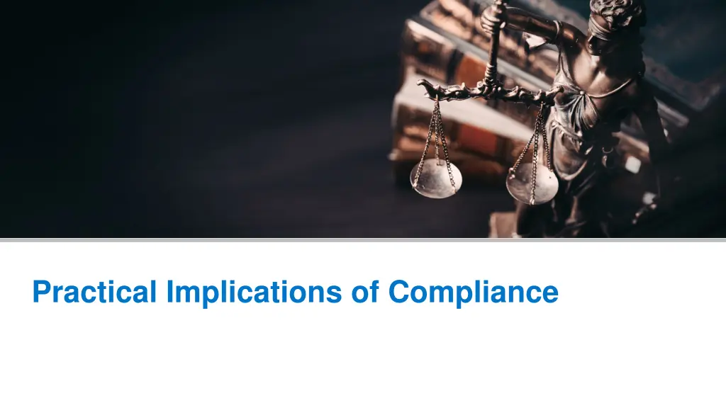 practical implications of compliance
