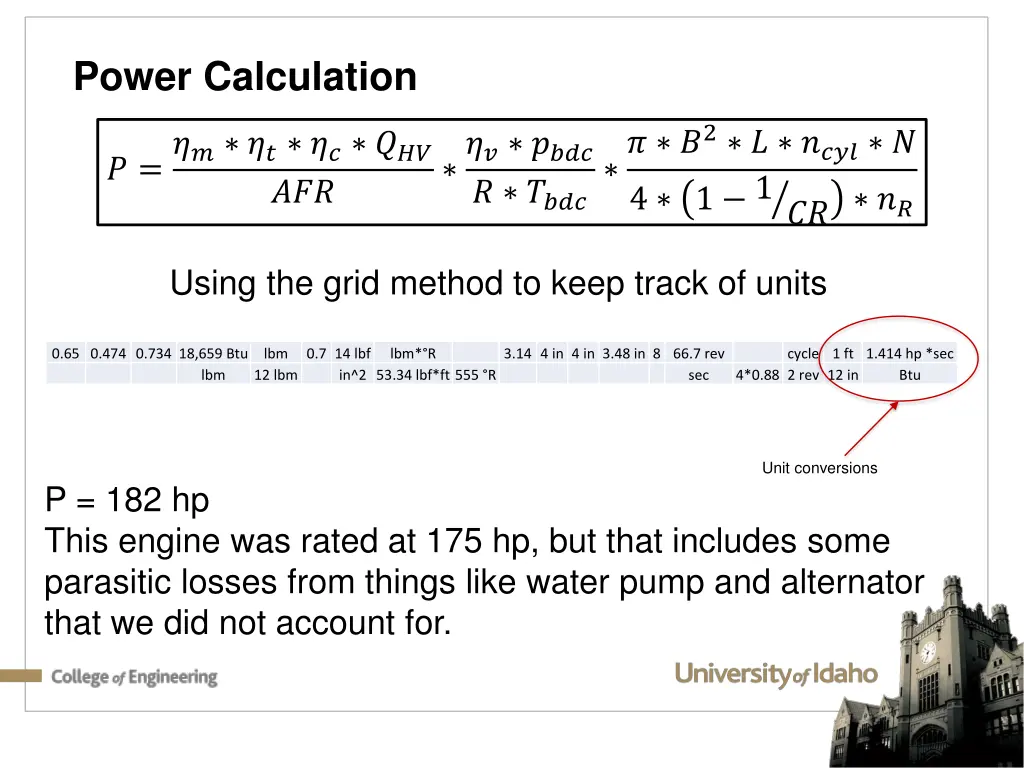 power calculation