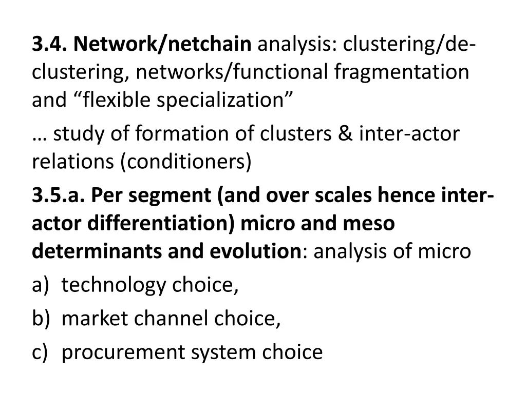 3 4 network netchain analysis clustering