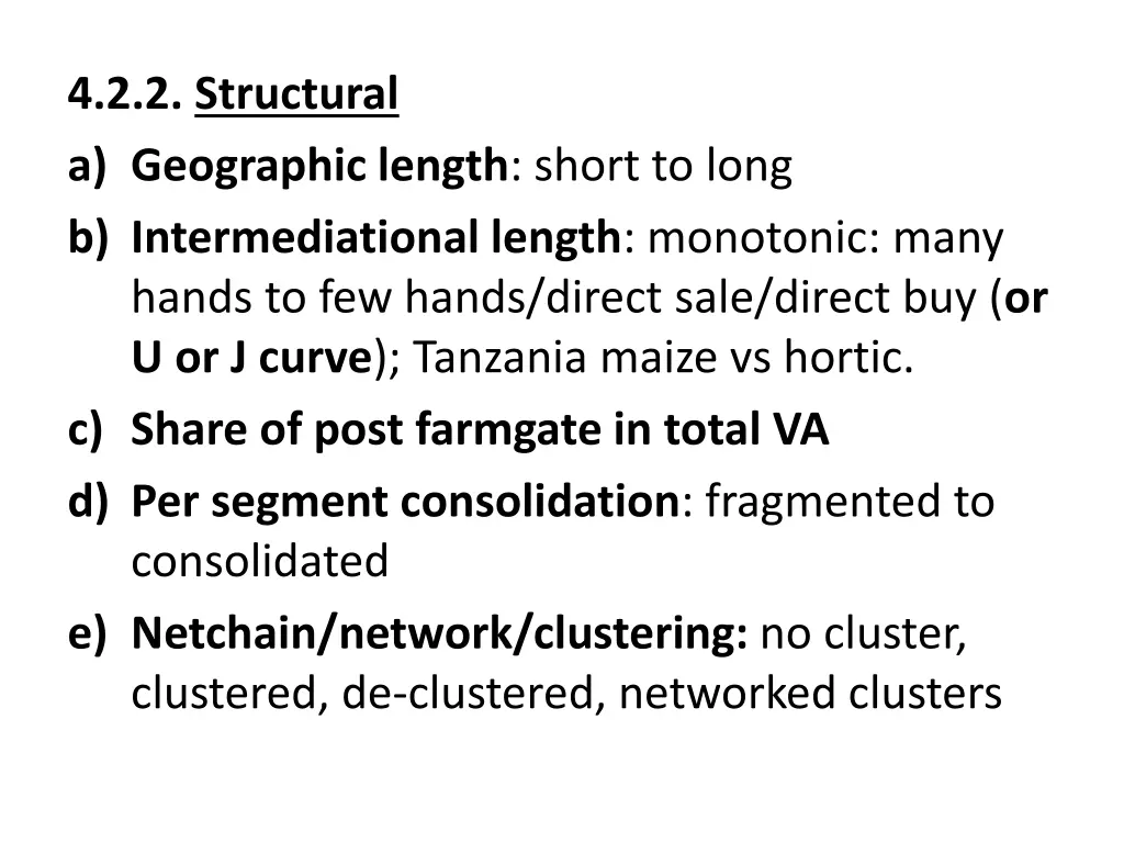 4 2 2 structural a geographic length short