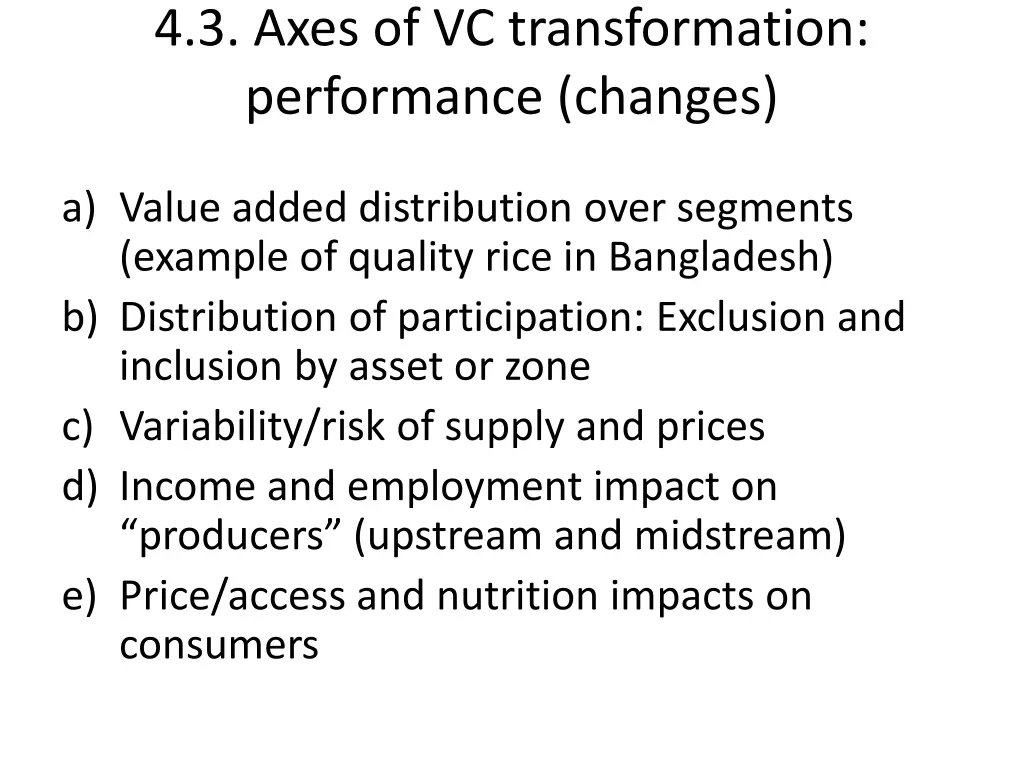 4 3 axes of vc transformation performance changes