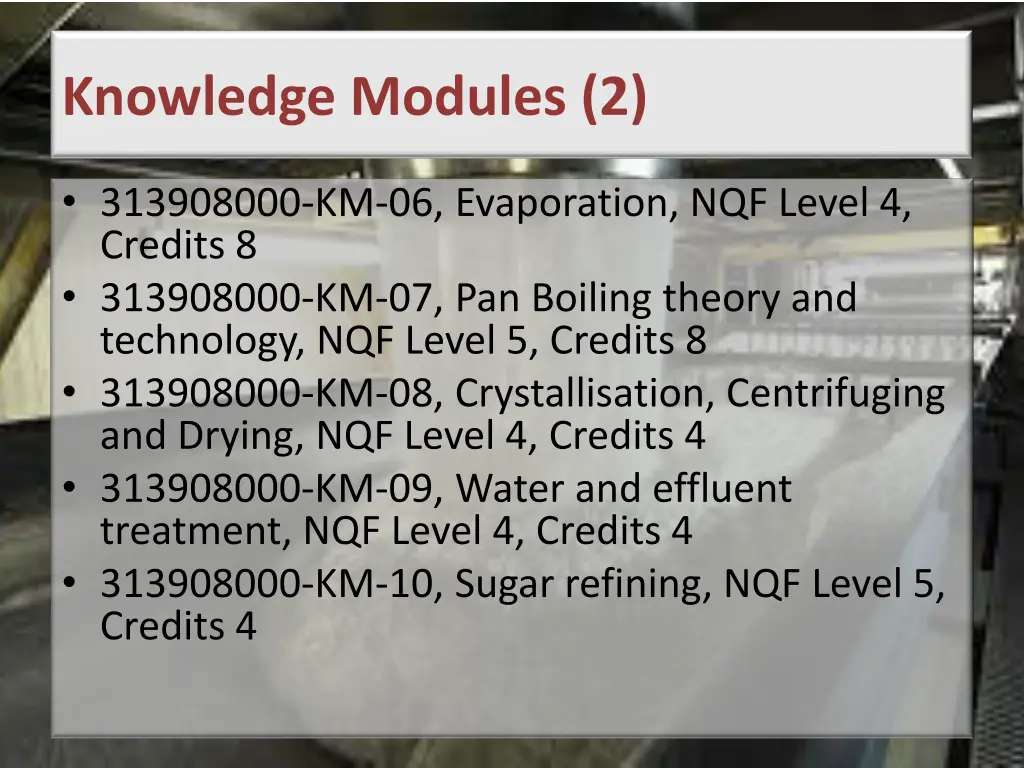 knowledge modules 2