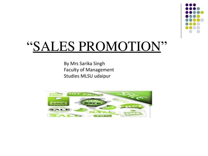 sales promotion
