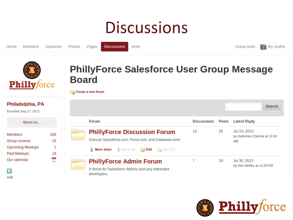discussions