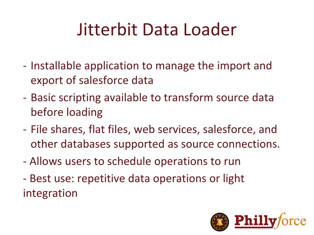 jitterbit data loader