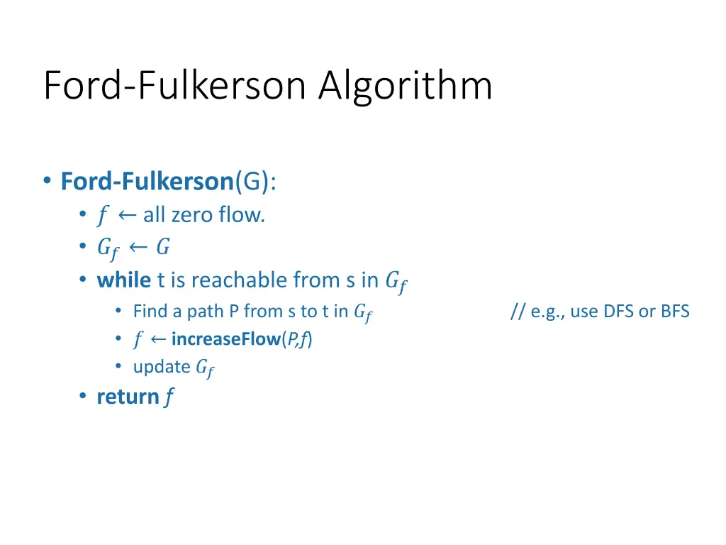 ford fulkerson algorithm 1