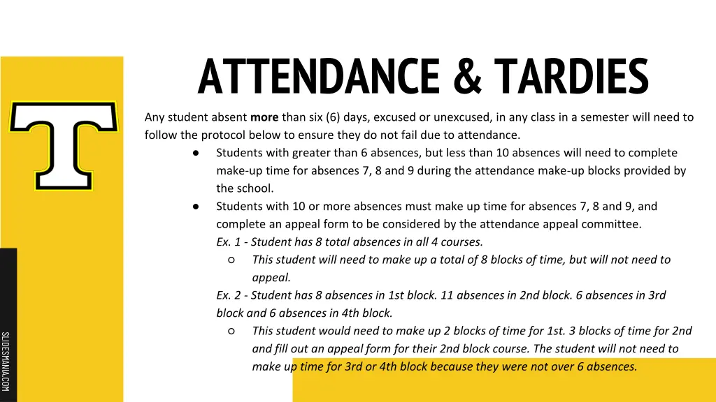 attendance tardies 1