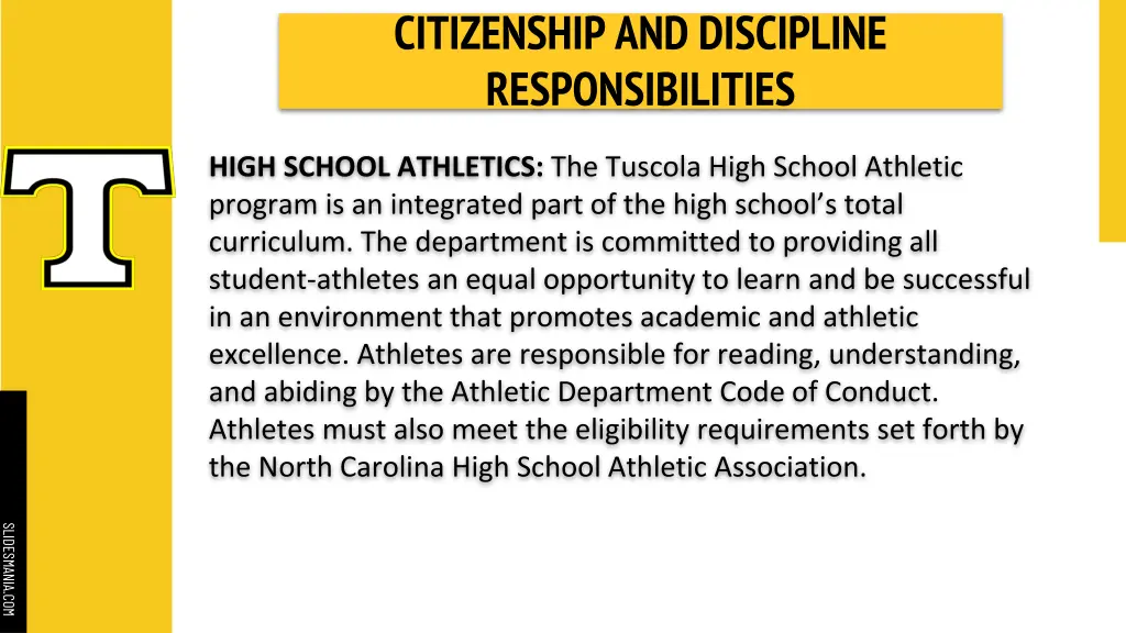 citizenship and discipline responsibilities 12