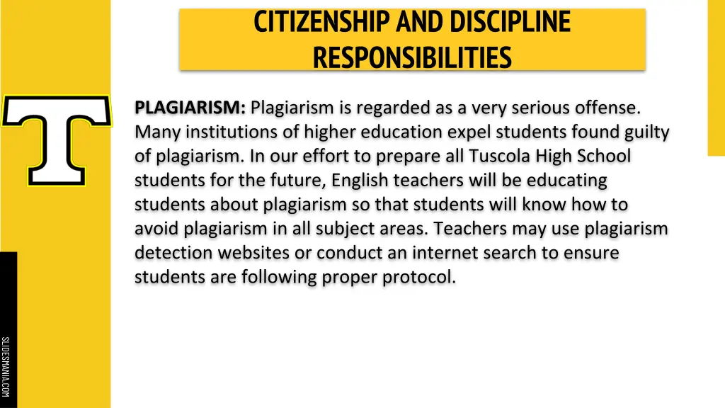 citizenship and discipline responsibilities 15