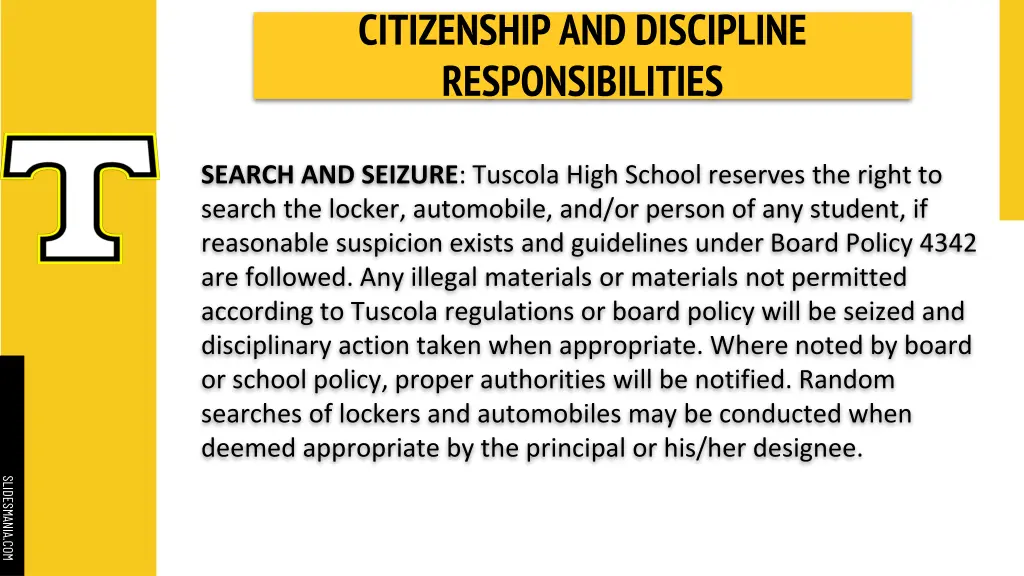 citizenship and discipline responsibilities 7