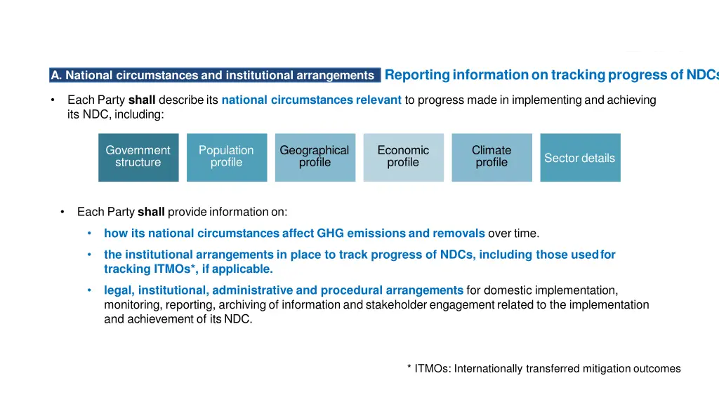 reportinginformationon trackingprogressof ndcs