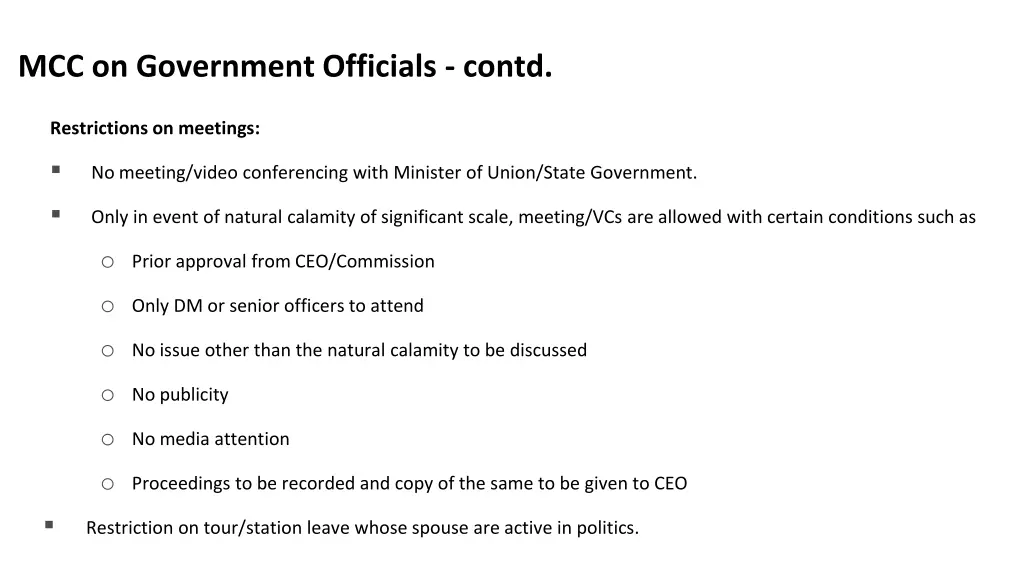 mcc on government officials contd 3