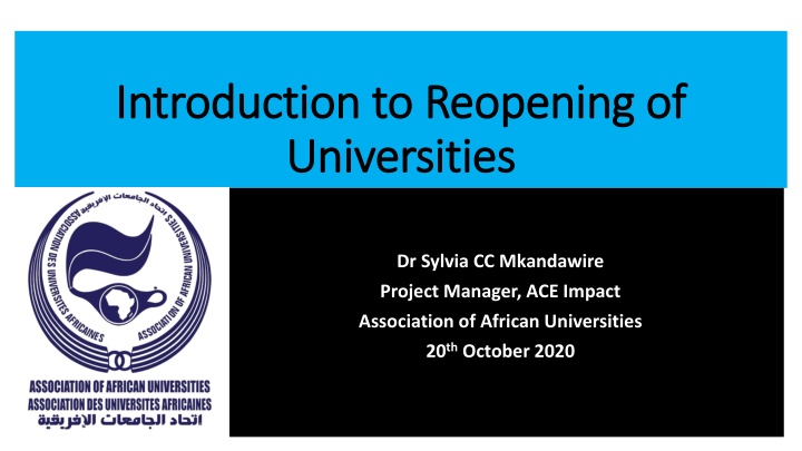 introduction to reopening of introduction