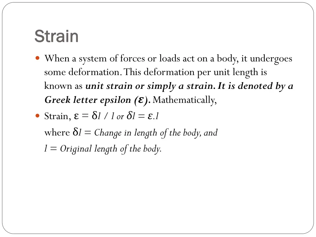 strain strain