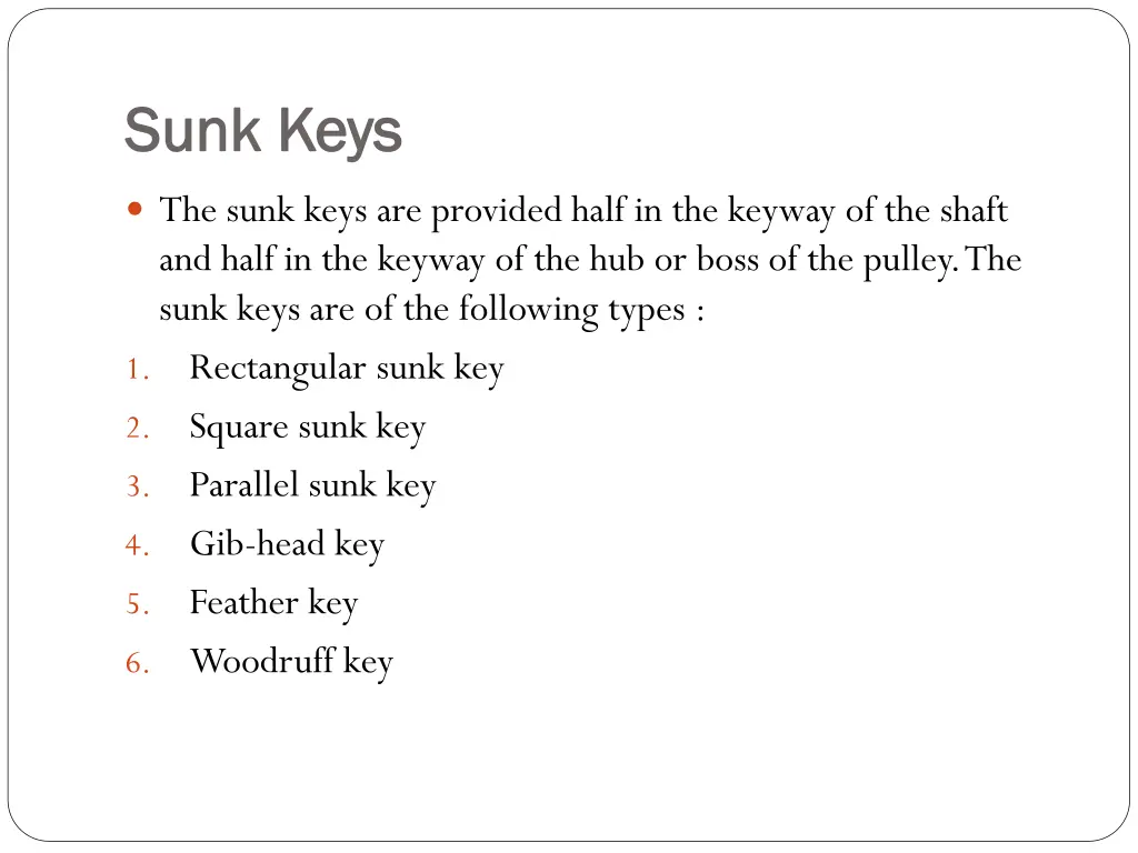 sunk keys sunk keys