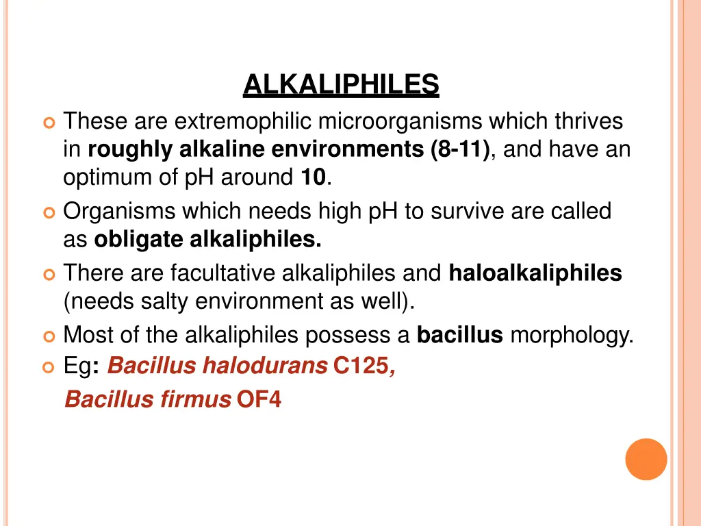 alkaliphiles