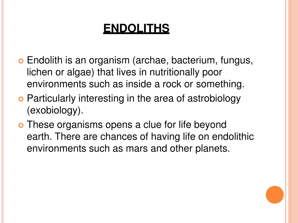 endoliths