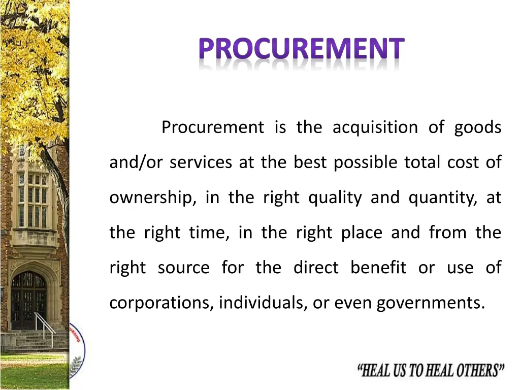 procurement