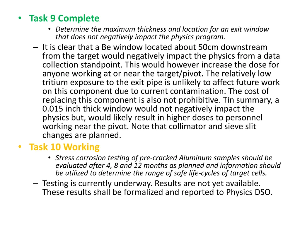 task 9 complete determine the maximum thickness