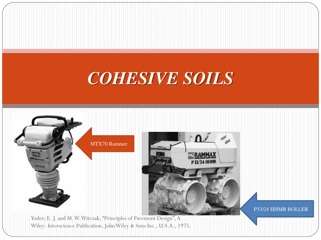 cohesive soils