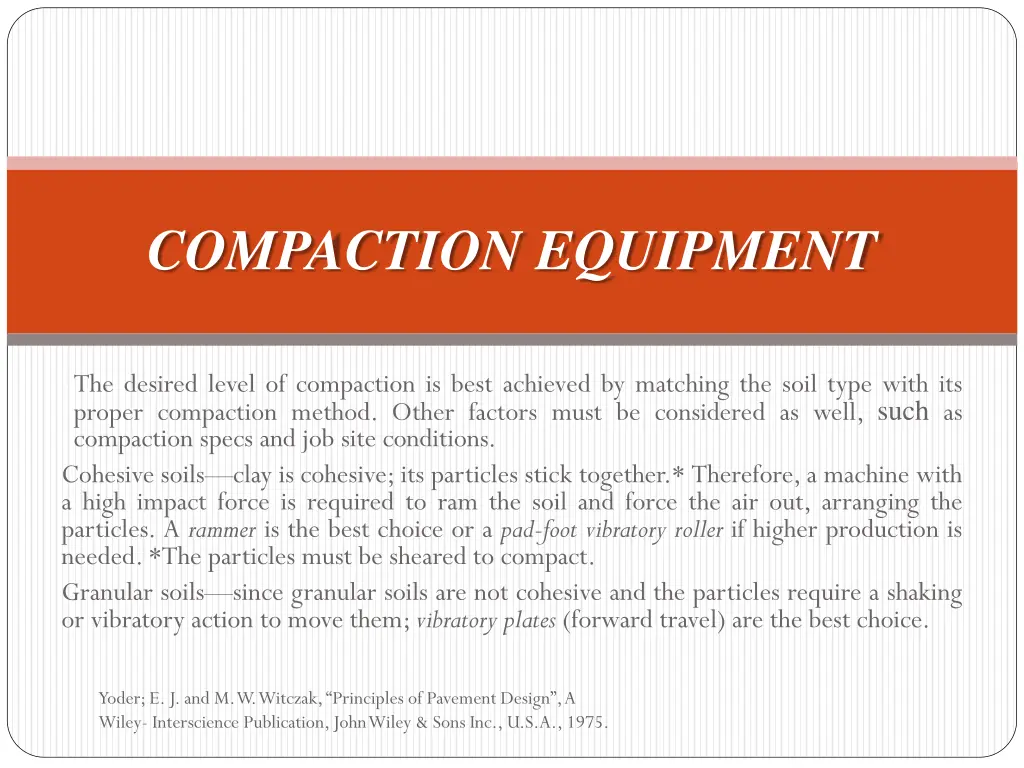compaction equipment