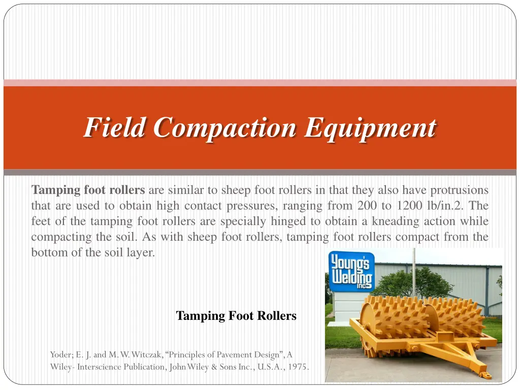 field compaction equipment 2
