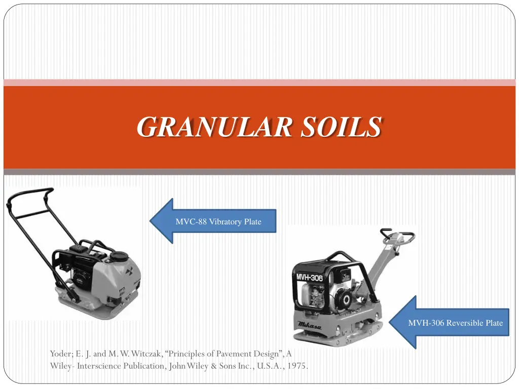 granular soils