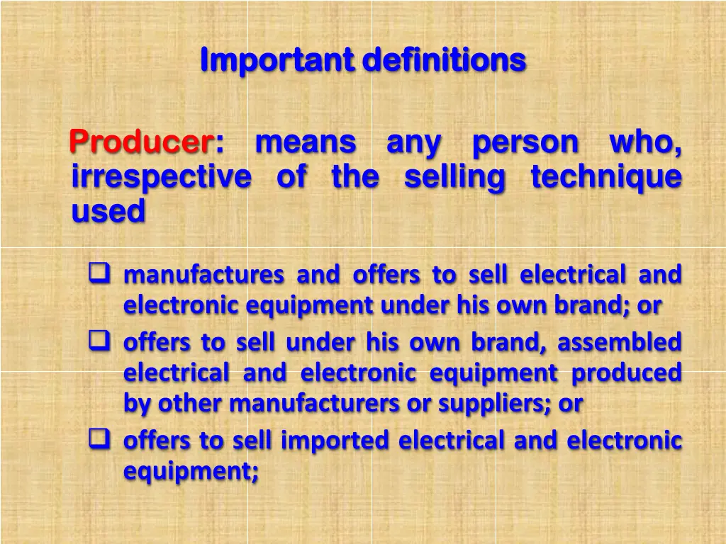 important definitions important definitions 1