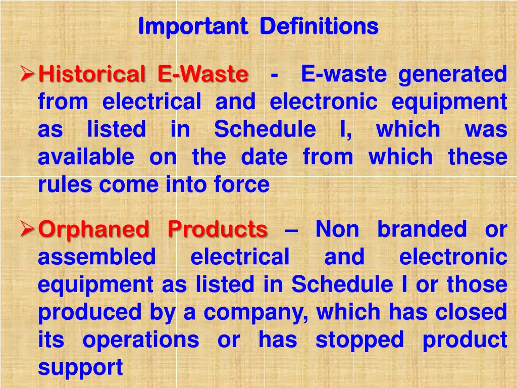 important definitions important definitions 2