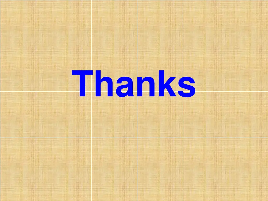 thanks