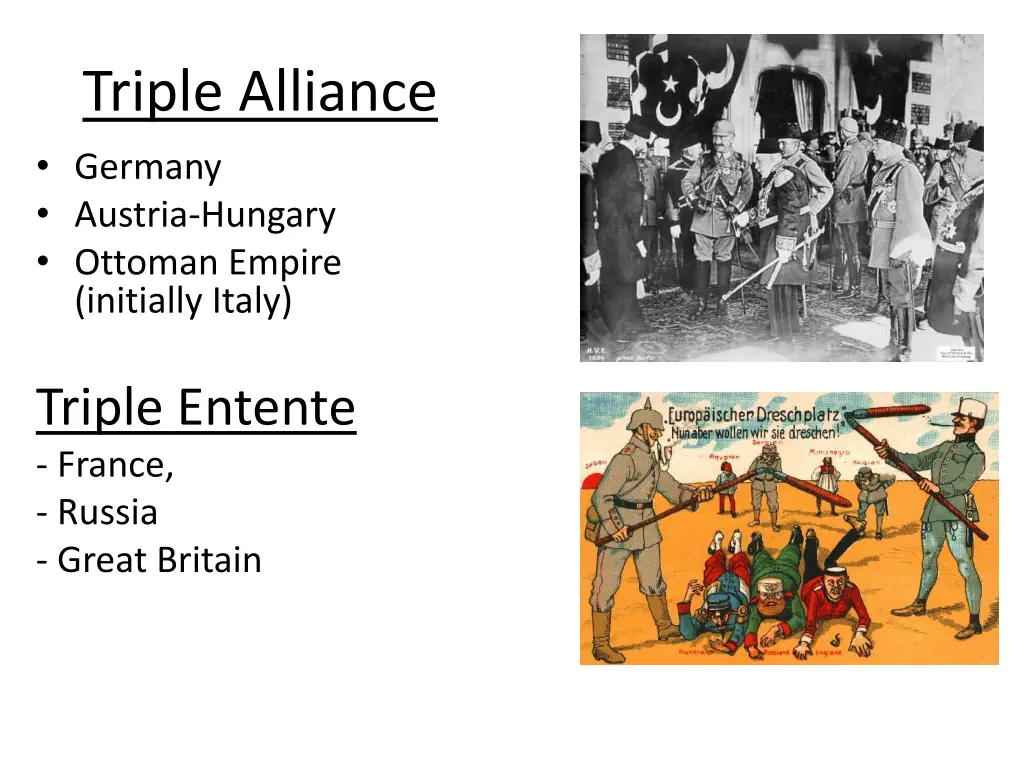 triple alliance germany austria hungary ottoman