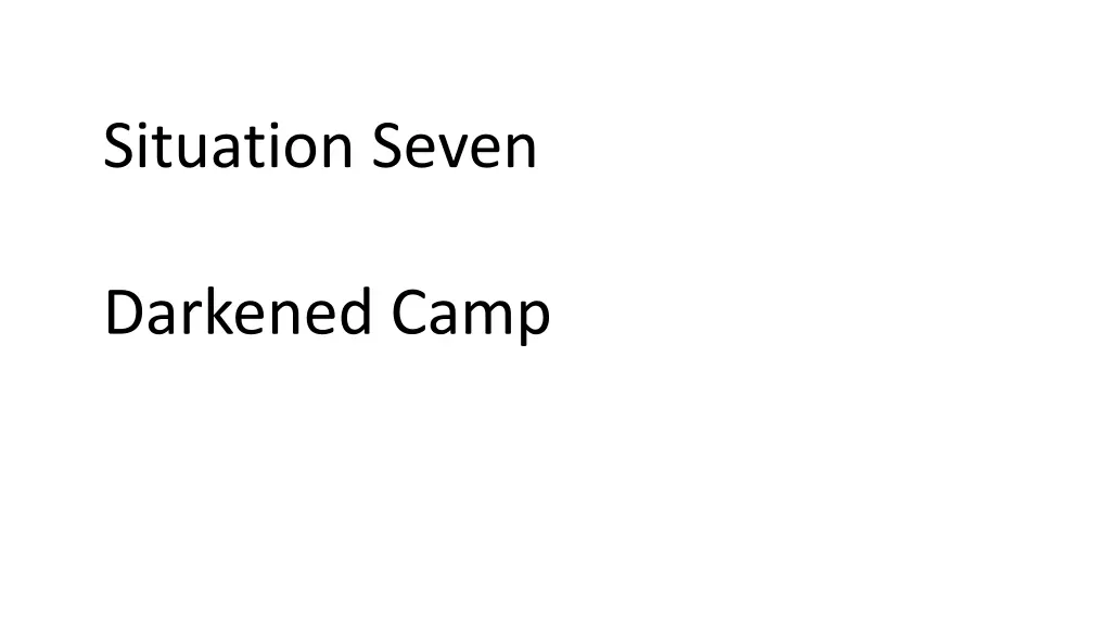 situation seven