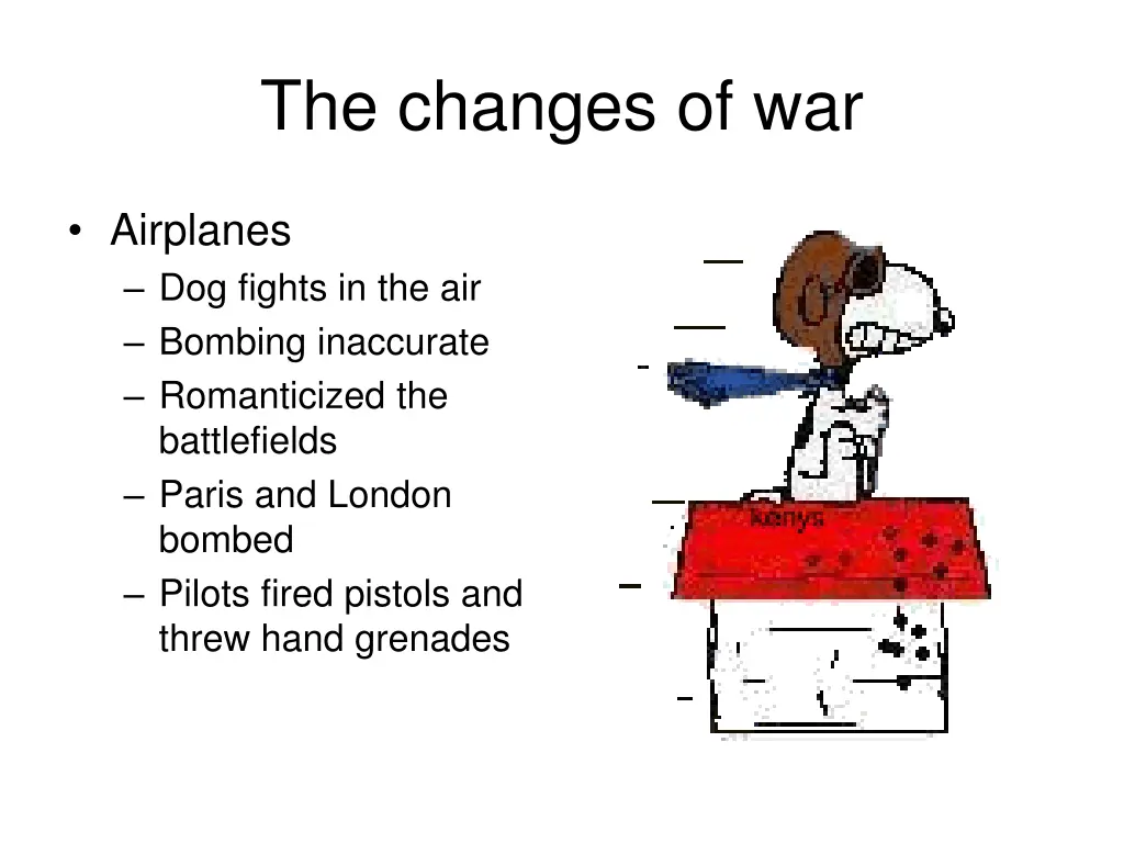 the changes of war 1