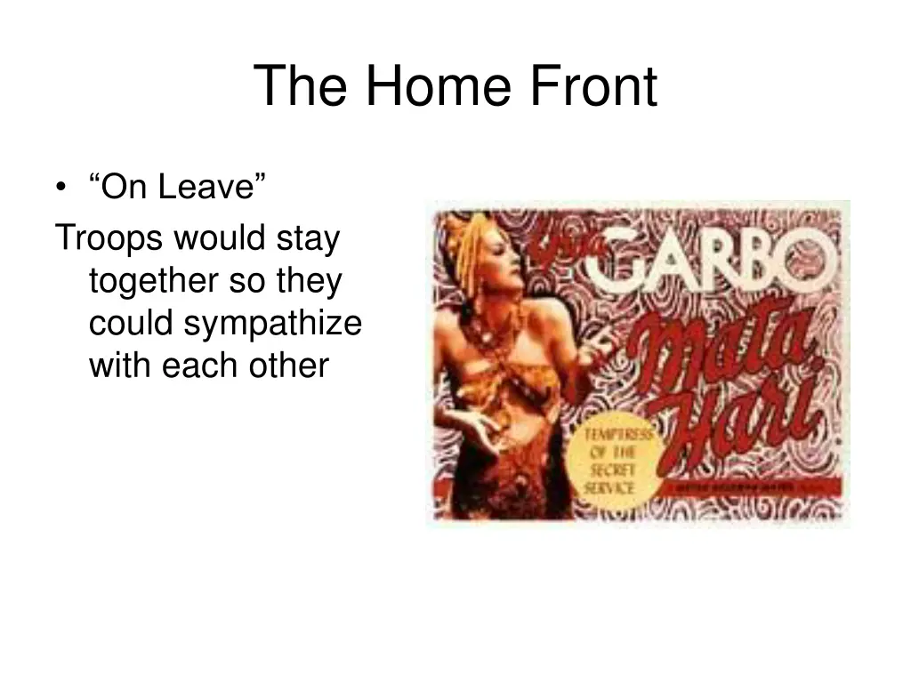 the home front 3