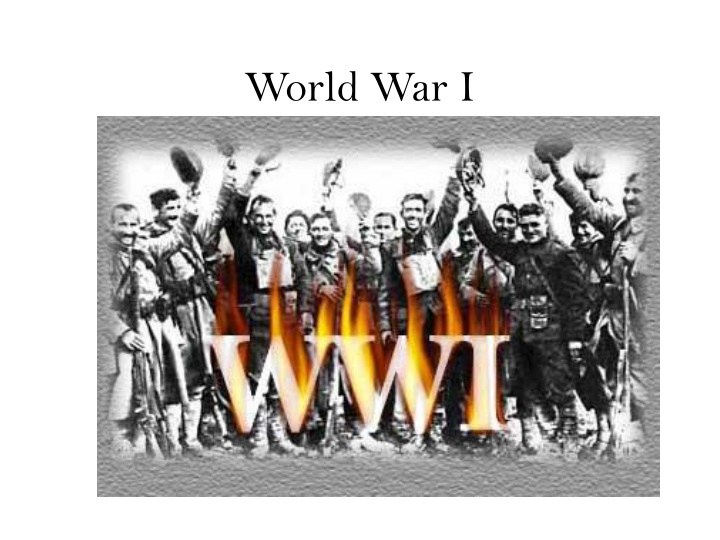 world war i