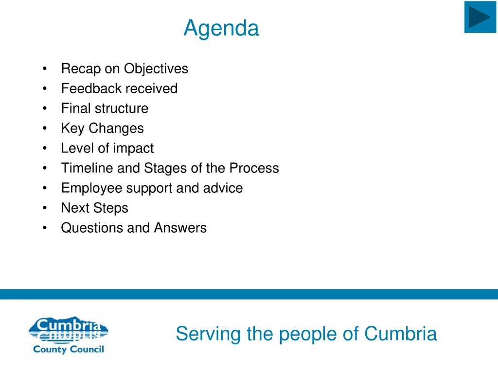 agenda